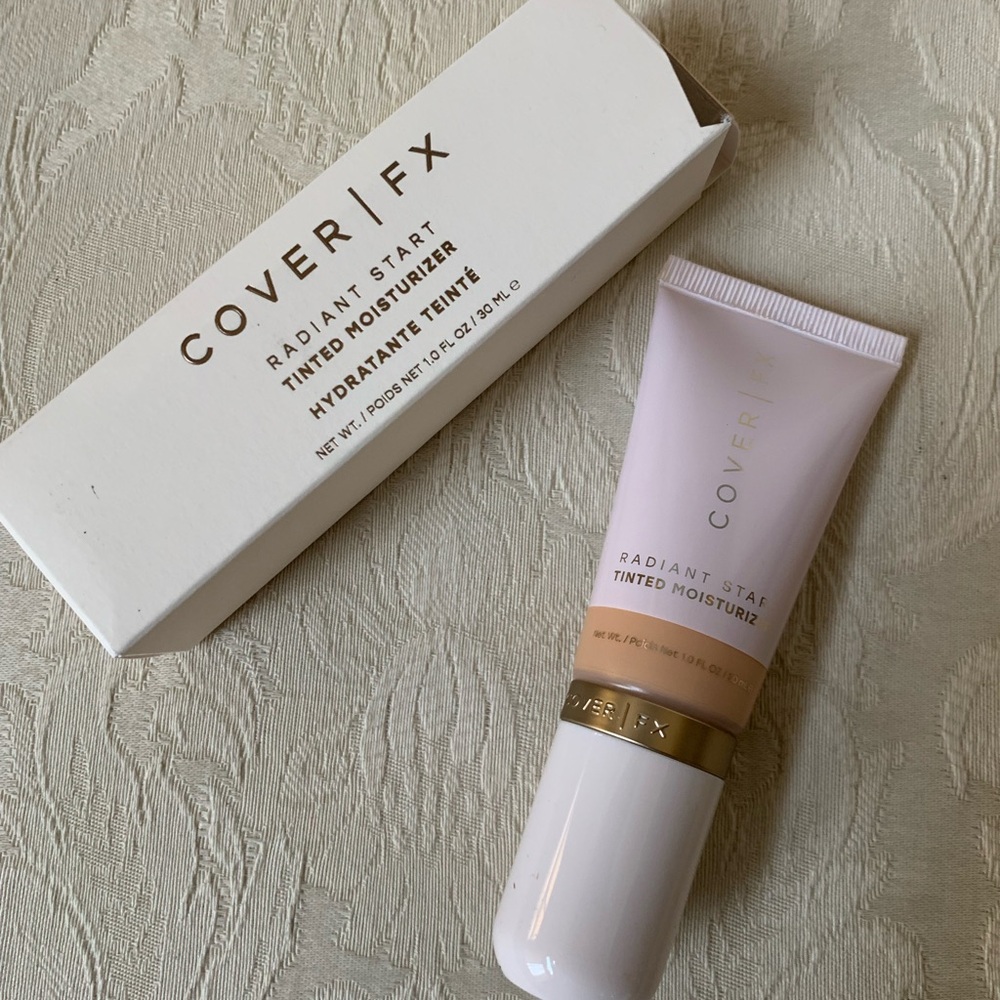 Cover Fx Radiant Start Tinted Moisturizer Foundation Shade 2 Light BNIB